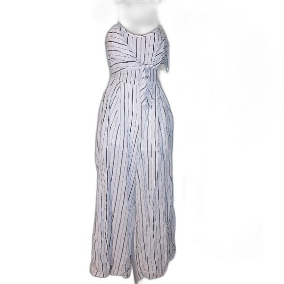 Flying Tomato Striped Small Jumpsuit - Picture 1 of 6